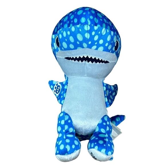 Build A Bear Workshop BABW Shark Week Whale Shark Plush Stuffed Animal Toy 2019 - Picture 2 of 9